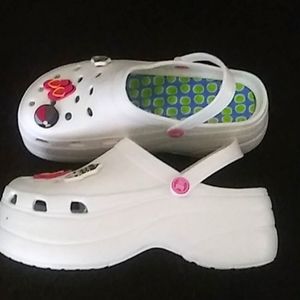 Plastic walking shoes nurse shoes garden